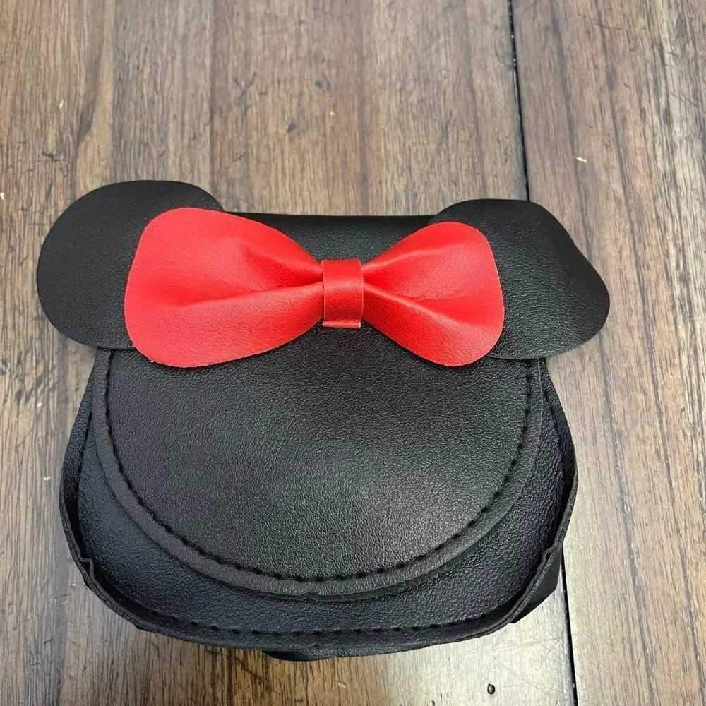 Mini Red Bow Tie Crossbody Purse